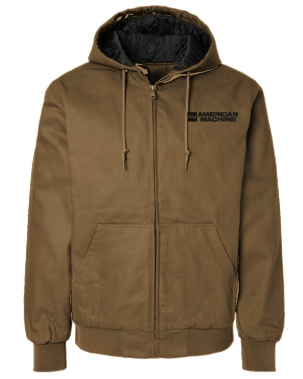 American Machine Canvas Workwear Jacket Tan