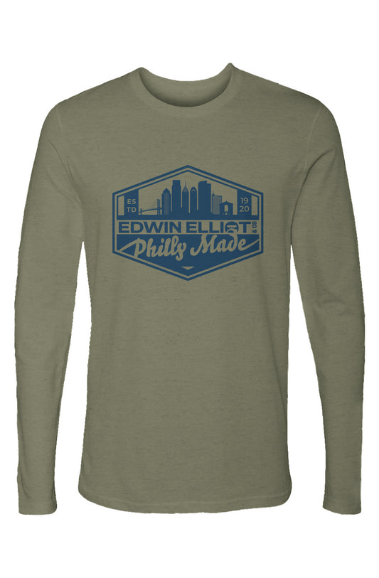 Edwin Elliott Cotton Long Sleeve Crew